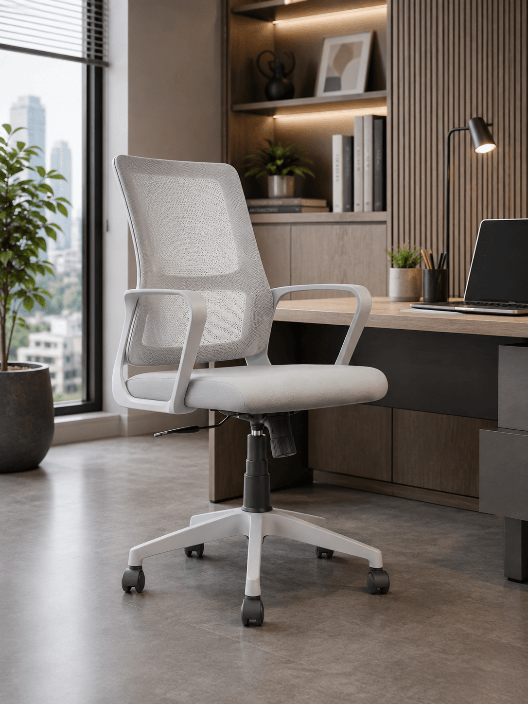 Onyx Black Mesh Chair